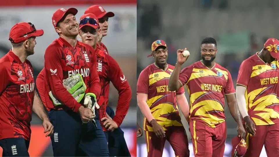 ENG vs WI Head to Head Records- Match 15, ICC T20 World Cup 2026